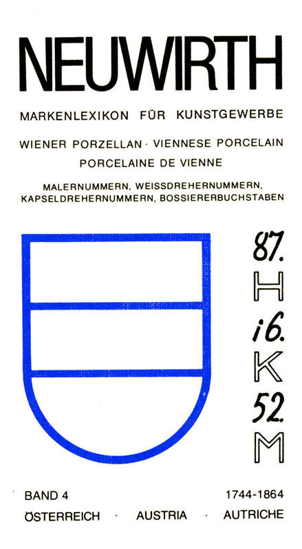 Markenlexikon 4 Wiener Porzellan